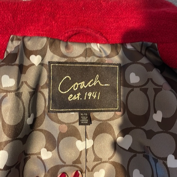 COACH WOOL vintage jacket - Picture 8 of 8